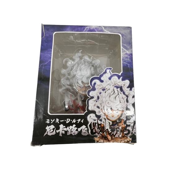 Monkey D. Luffy Battle Form PVC Statue Figurine Toy Garage Kit in Box 16 cm NEW - Picture 4 of 7